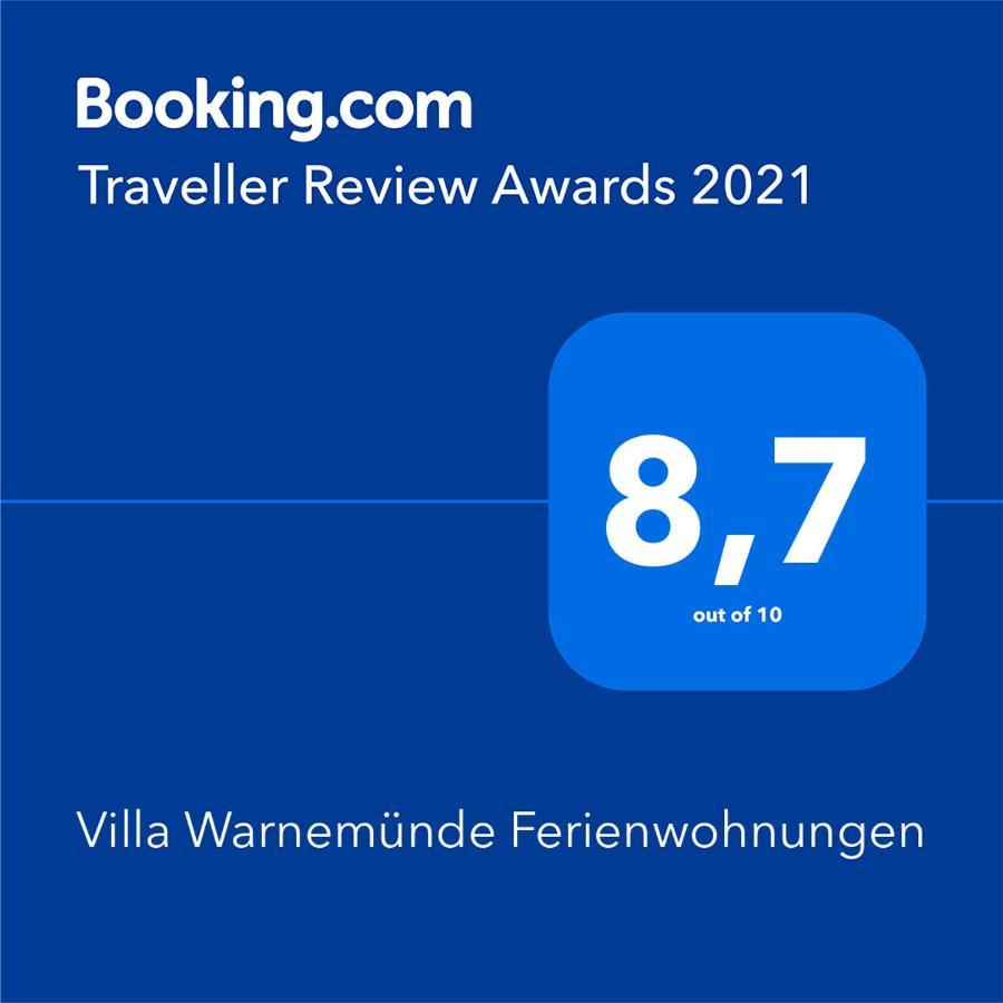Villa Warnemuende Ferienwohnungen Rostock Esterno foto